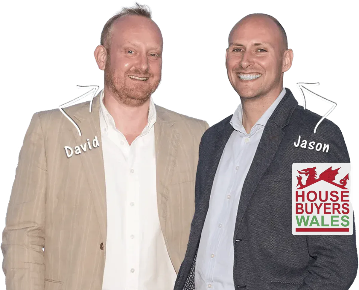 David and Jason, the founders of House Buyers Wales